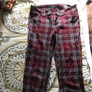 Plaid Pixie Pants